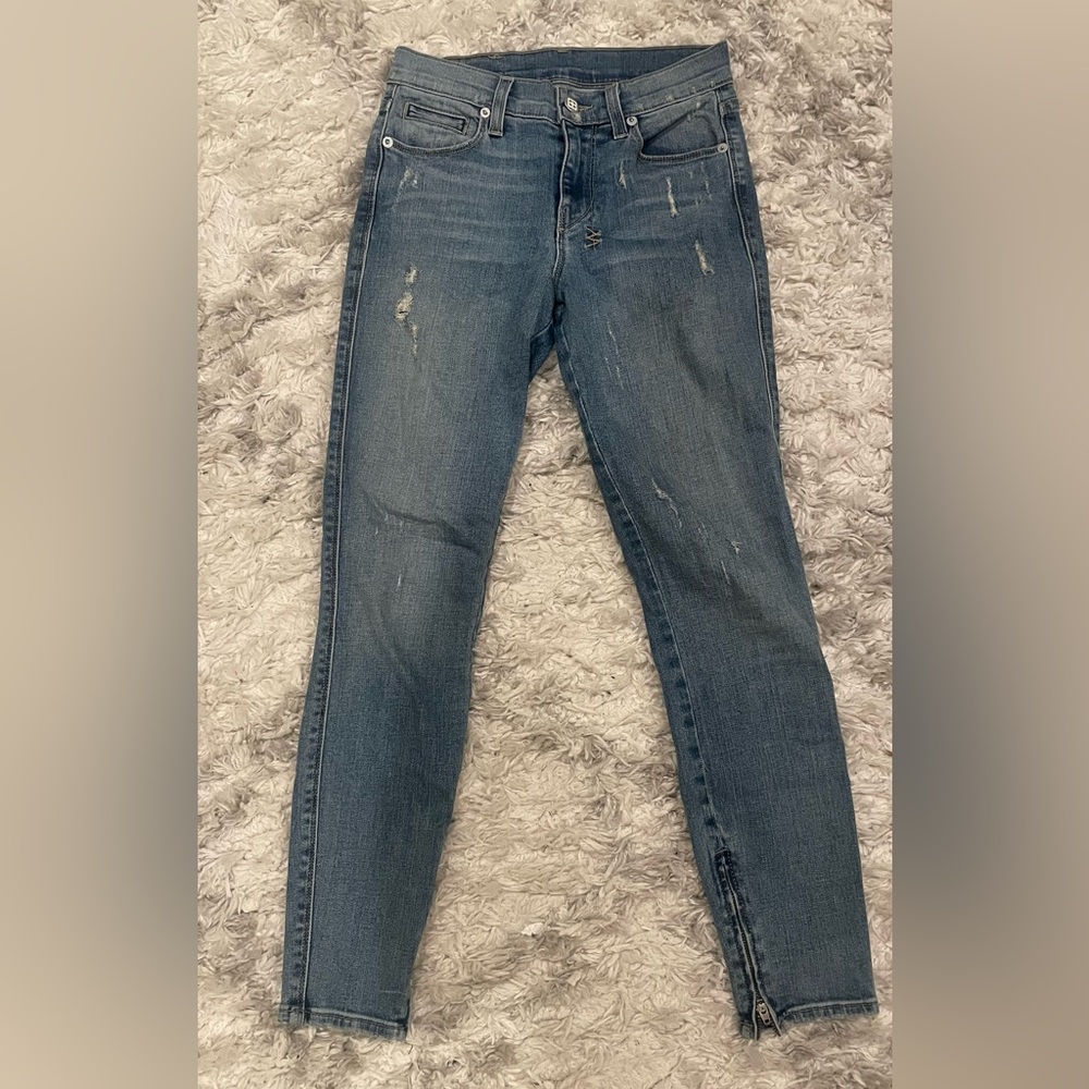 KSUBI Women’s Midrise light wash Denim